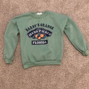 Barry’s Orange Sweatshirt Great Condition